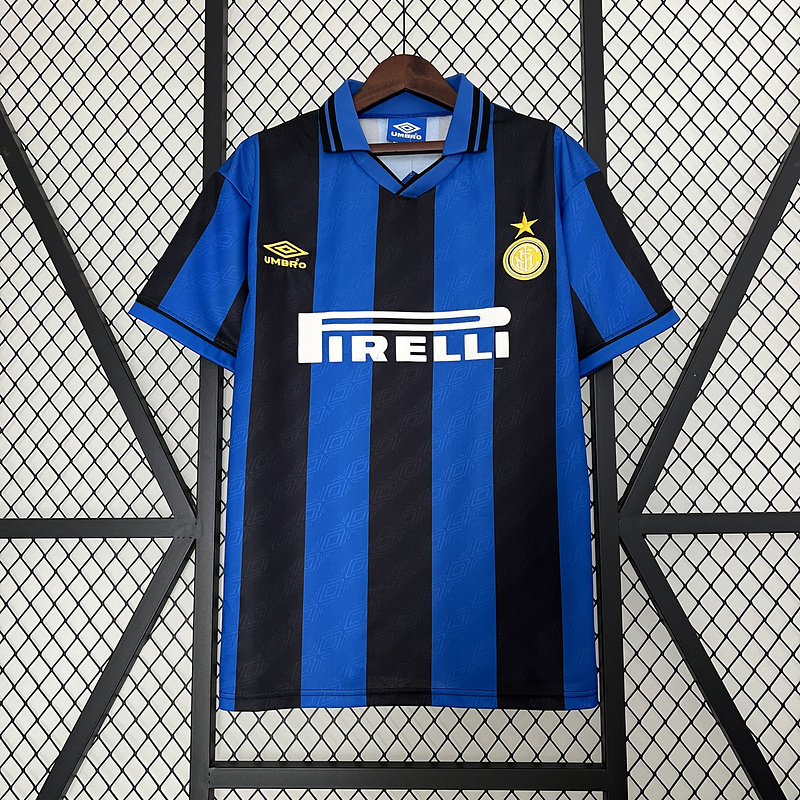 Retro Inter Milan 95/96 home Jersey – The Jersey Hub